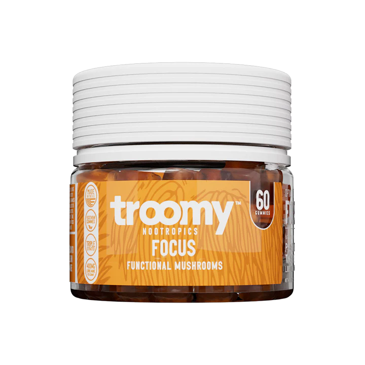 Troomy Focus: Lion’s Mane Mushroom Gummies