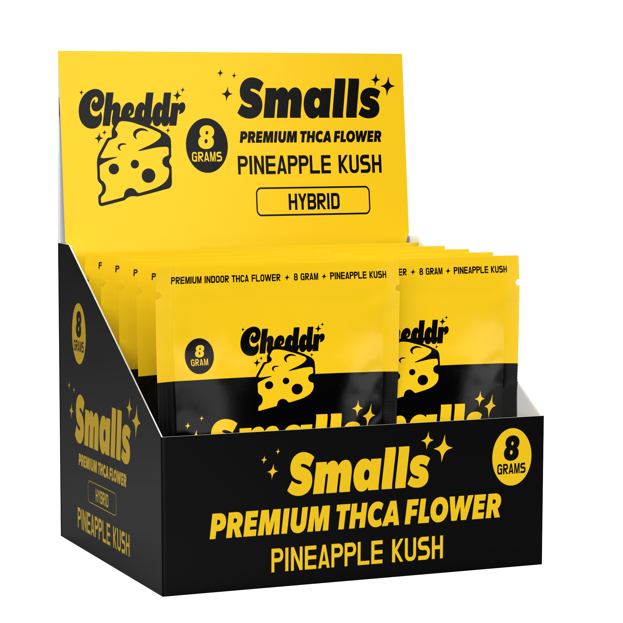 8g Smalls - Pineapple Kush - Hybrid