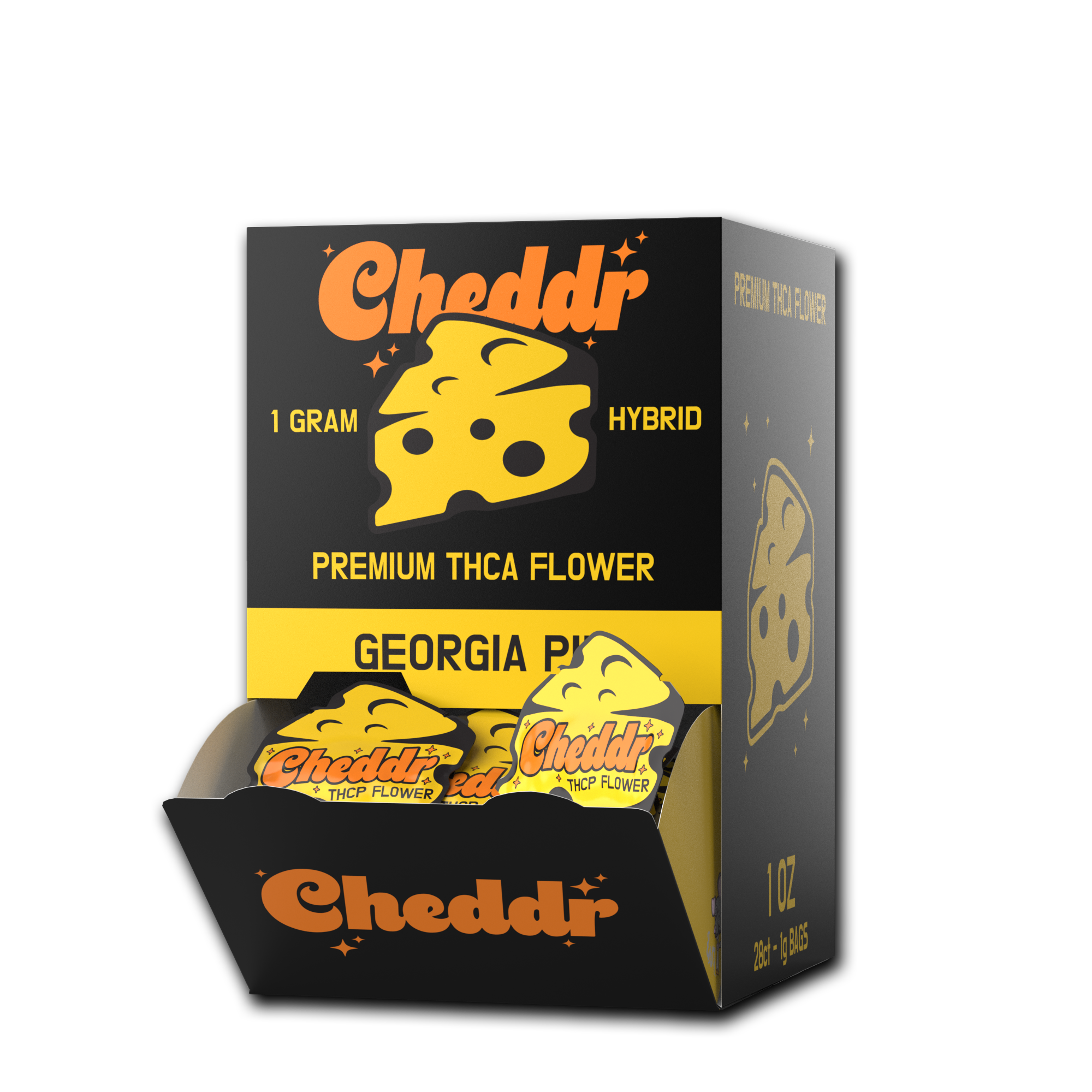 1g Flower | 28ct - GEORGIA PIE - Hybrid