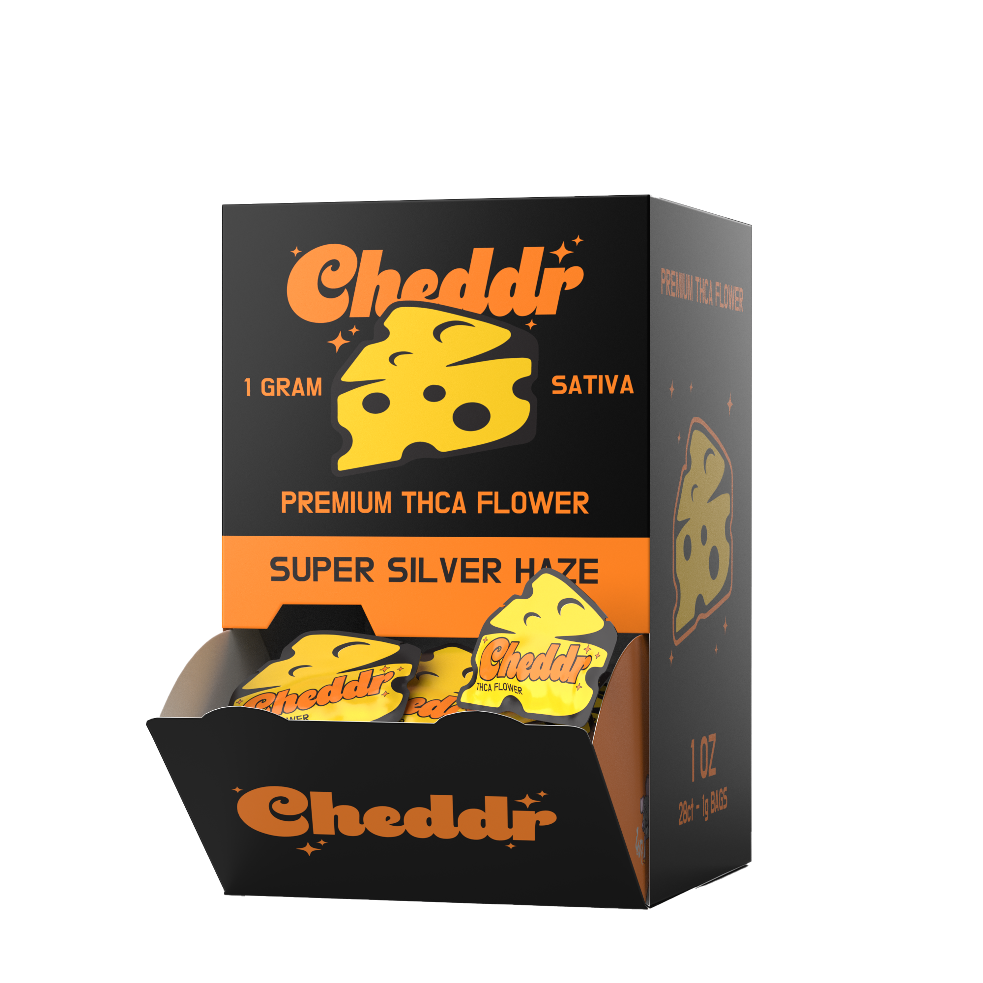 1g Flower | 28ct – Super Silver Haze - Sativa