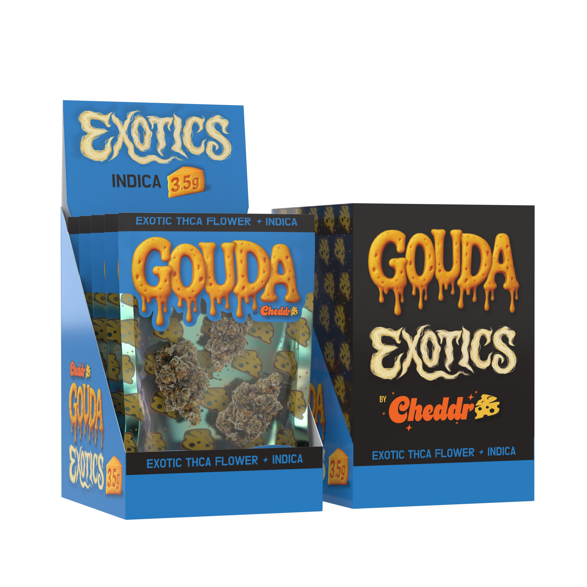 3.5g Gouda Exotic Flower - Son Of Mac - Indica