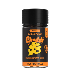 .5g Infused Preroll 7ct – Durban Poison - Sativa - Image 3