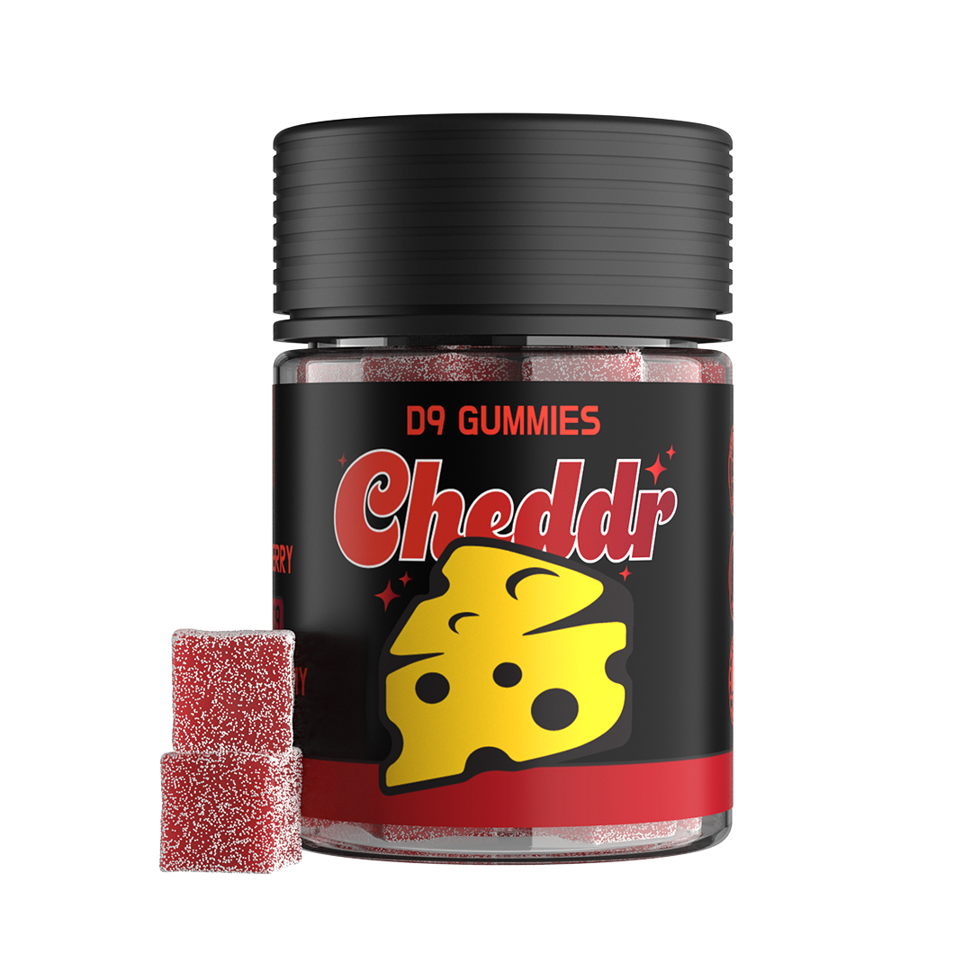 10mg D9 Gummies –  STRAWBERRY - 20ct Jars