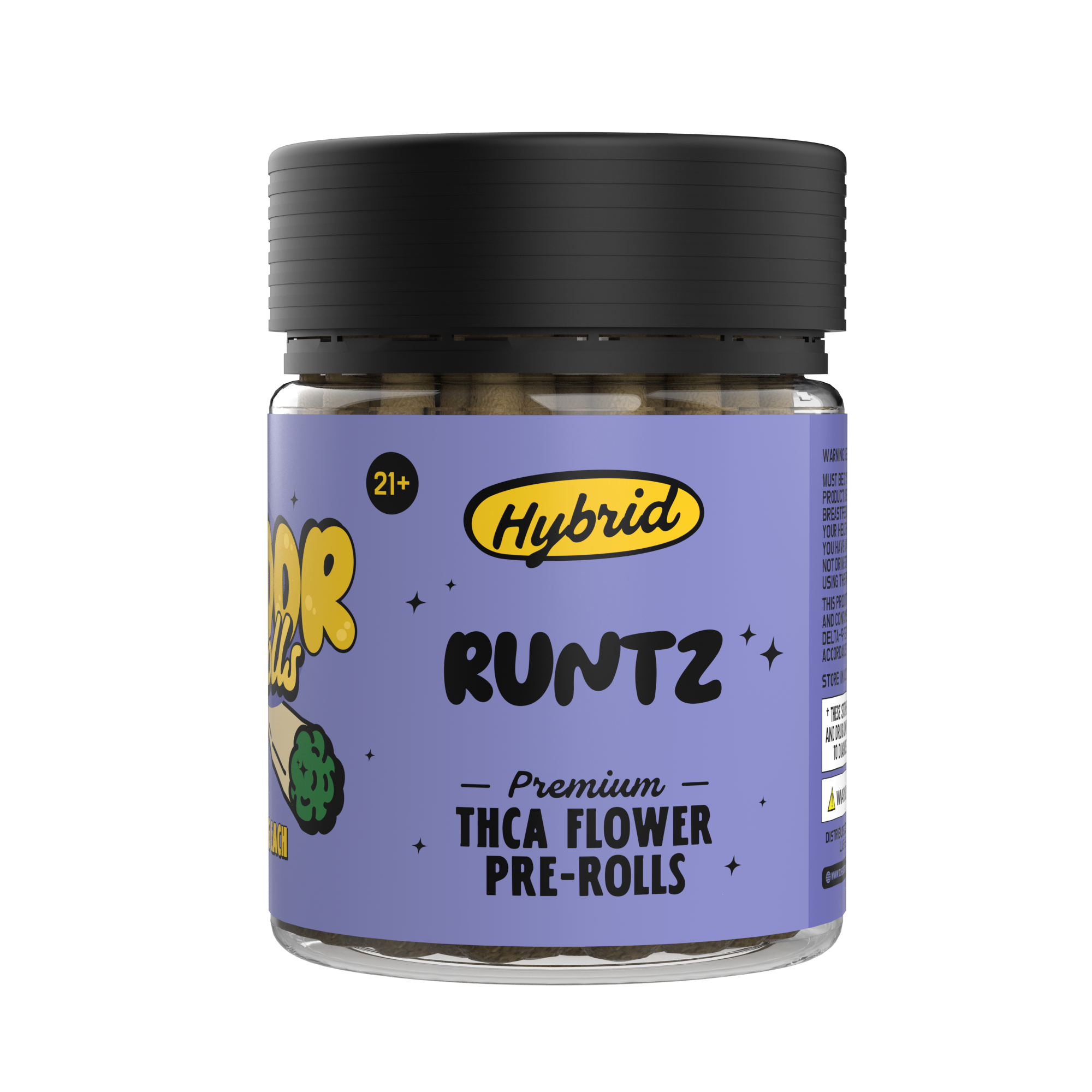 50ct 1.5g PreRoll - RUNTZ - Hybrid - Image 2