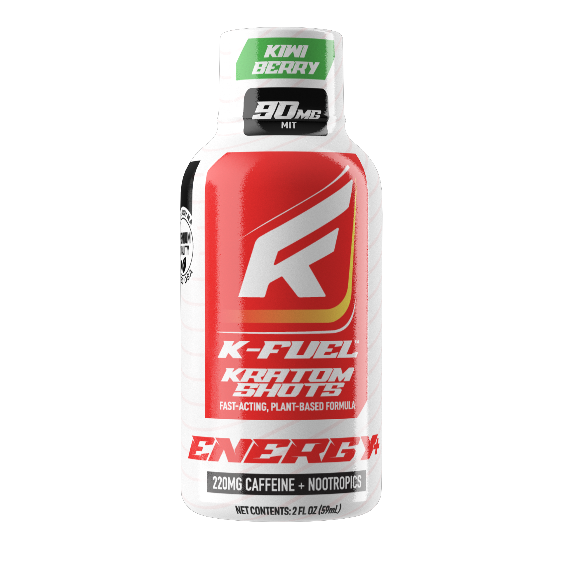 Energy + Kraton Shots – Kewi Berry – Single Shot