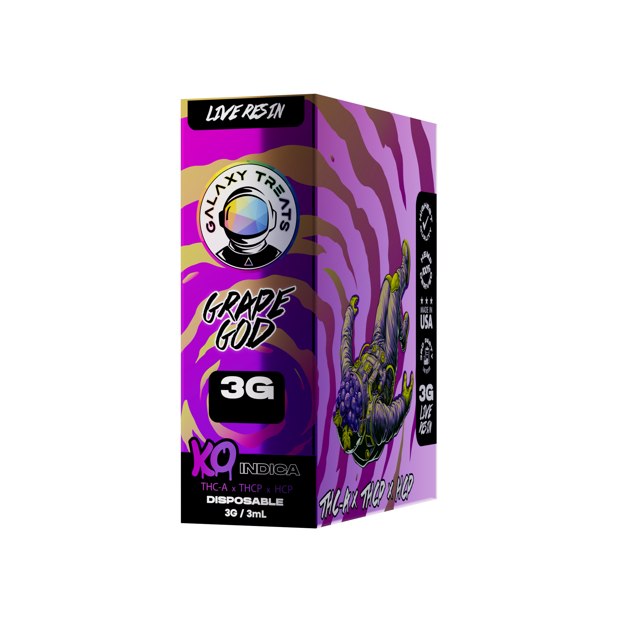 3g Disposable - GRAPE GOD - Image 3