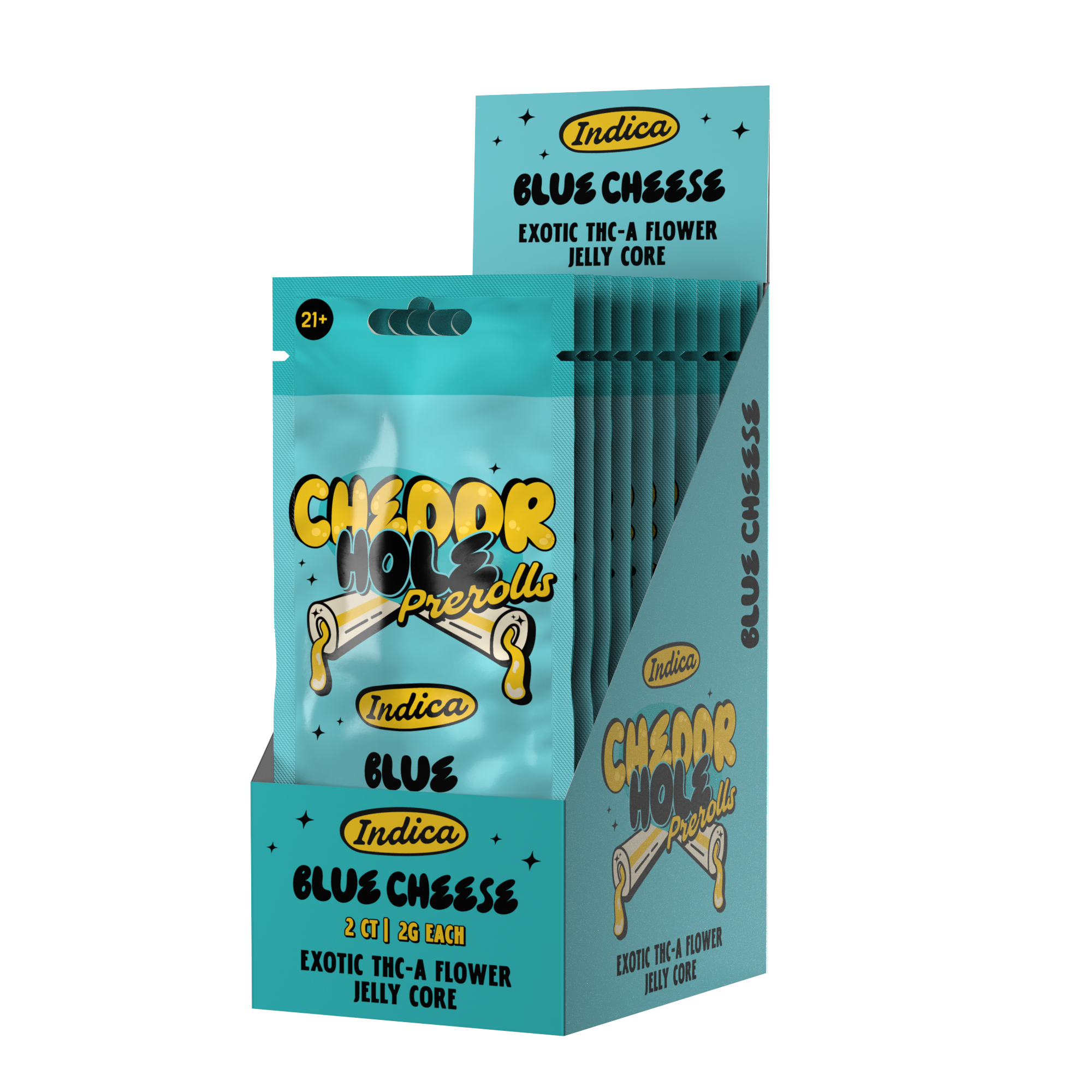 2g - 2ct Hash Holes - BLUE CHEESE - Indica
