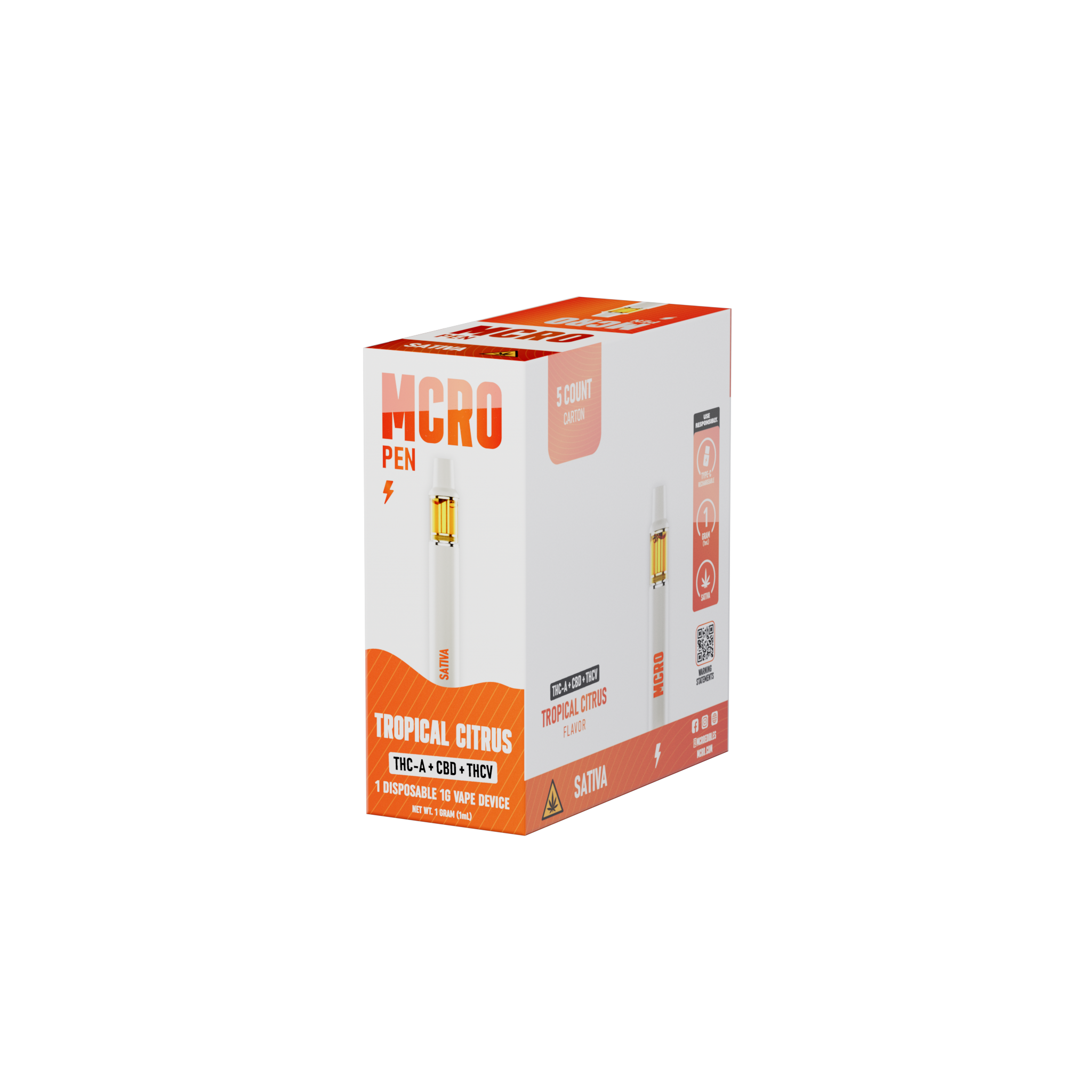 1g Disposable - TROPICAL CITRUS - Sativa - Image 5