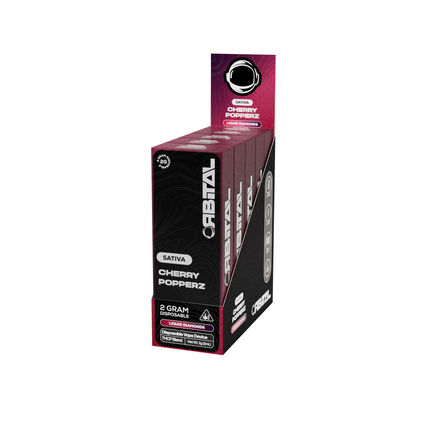 2g Disposable - CHERRY POPPERZ - Sativa - Image 2