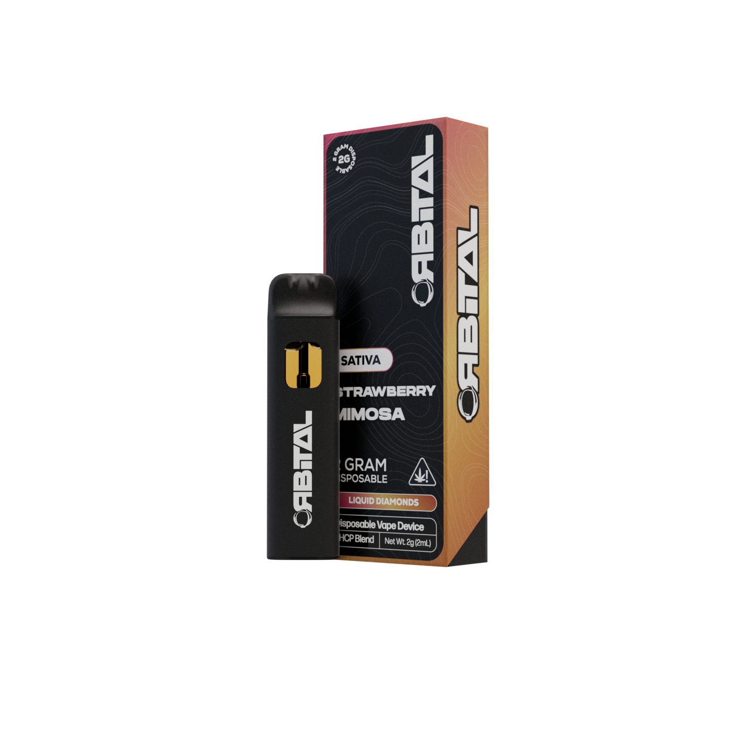2g Disposable - STRAWBERRY MIMOSA - Sativa