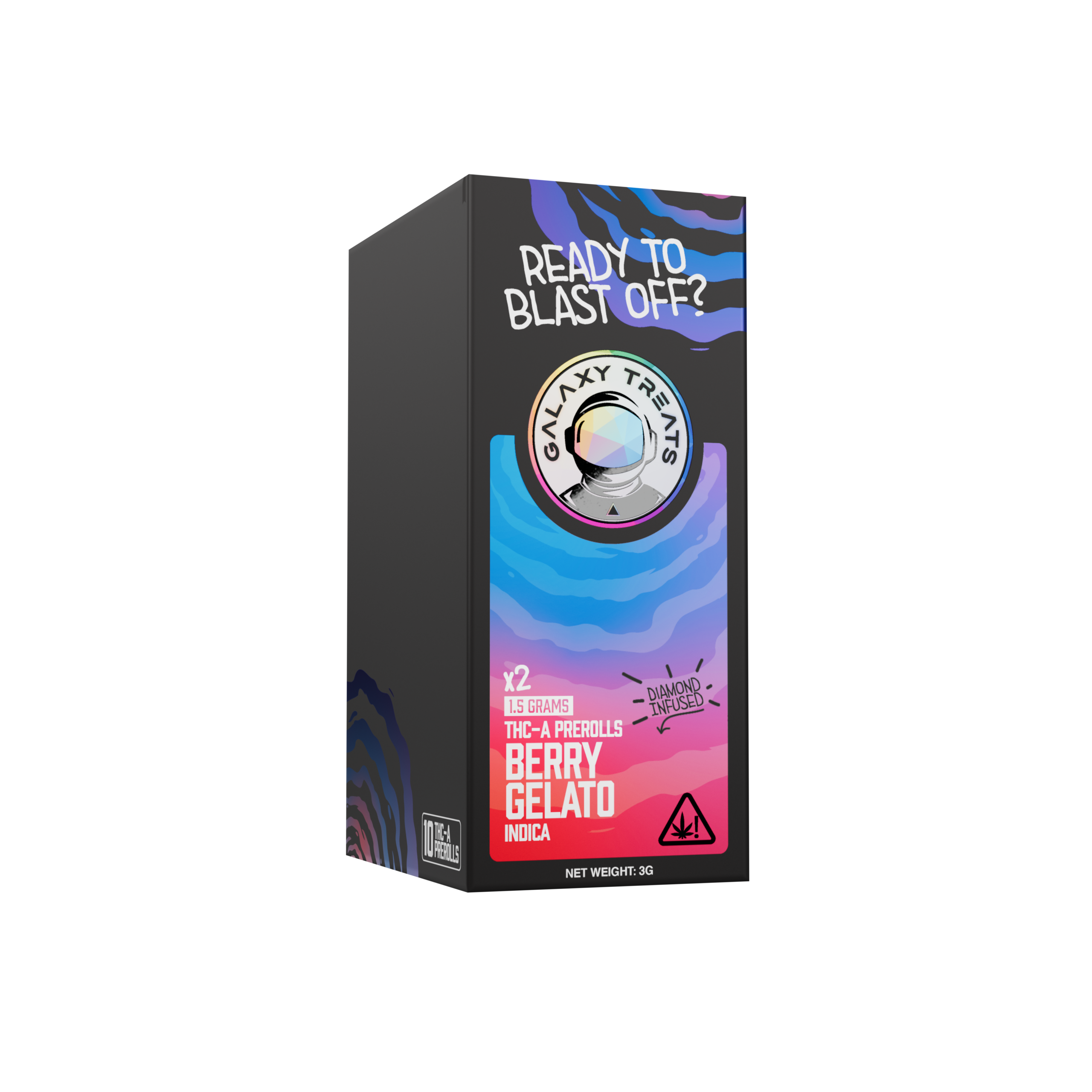 2 - 1.5g PreRolls - BERRY GELATO - Indica - Image 2